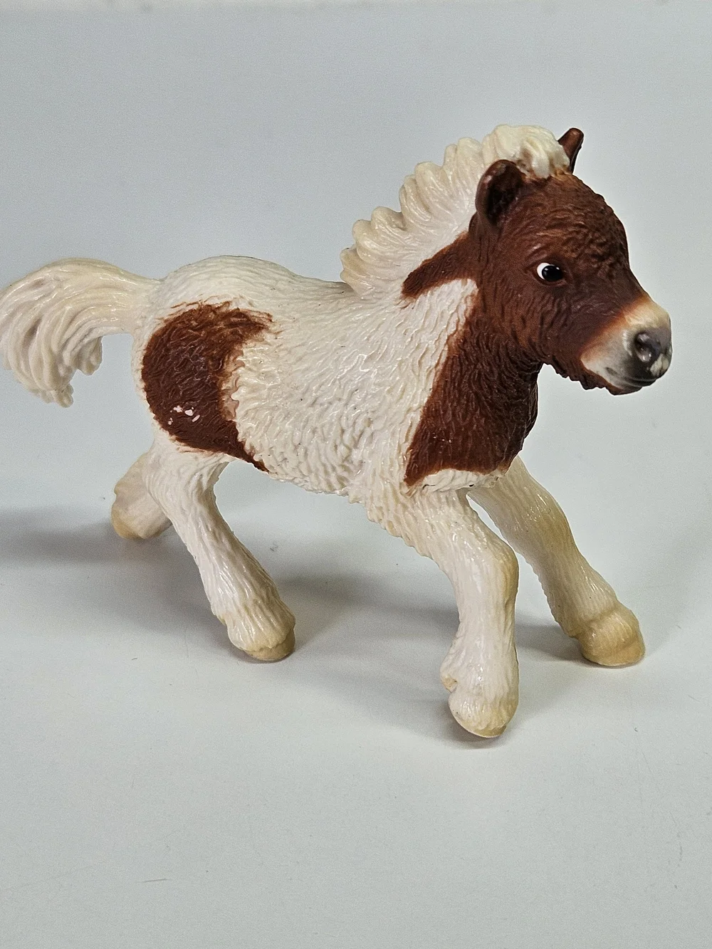 Schleich Hafling Foal Lying 13292 and Shetland Pony Foal 13608 Set Retired Horse
